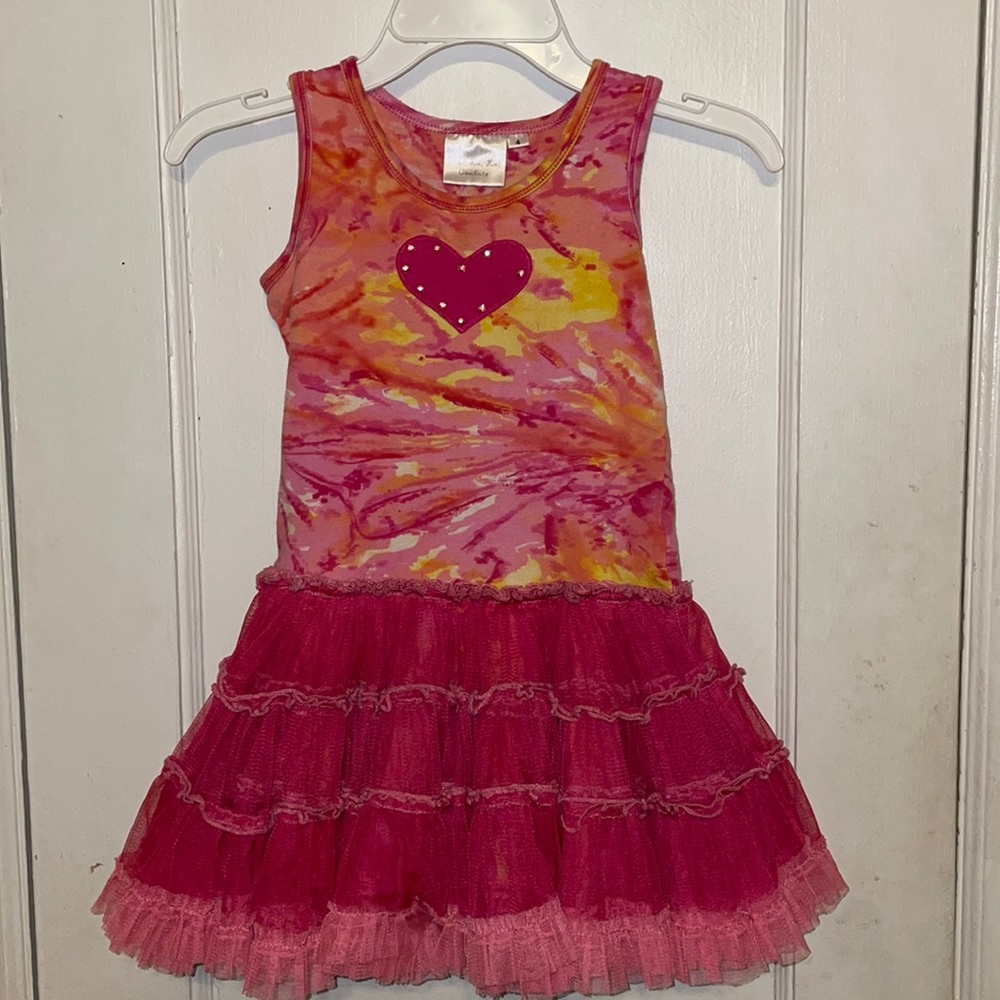 Girls Ooh La La Couture Dress size 4 in great used condition missing four stones
